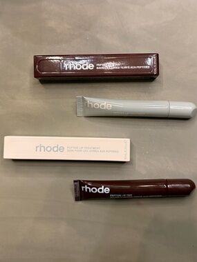 RHODE Peptide Lip Tint & Treatment Set - Salted Caramel + Espresso